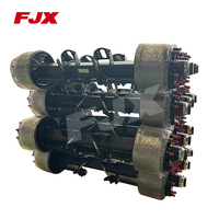 JUXIN Bon prix, essieu de camion lourd de type allemand 12-18T, essieu de semi-remorque pour le marché africain