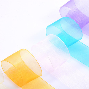 Nine-Colored <b>Ribbon</b> Satin <b>Ribbon</b> 25mm <b>Wide</b> Solid Color Woven Gift Decoration <b>Ribbons</b> For Flower Wrapping And DIY Crafts - Product Image 3