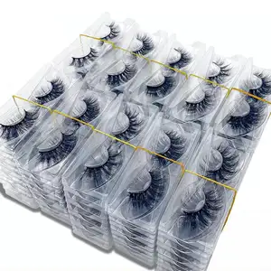Mink Eyelash Create Your Own Brand 3D Mink Lashes Private Label Cheap Price False Eyelashes With Eyelash Packaging Box