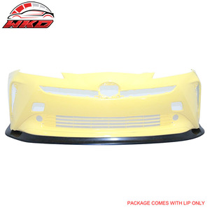 Spoiler de pare-chocs avant style IKFM pour Toyota Prius 19-22, non peint, en PU, accessoire extérieur de haute qualité - Product Image 5