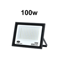 Projecteur LED Slim AC85-265V 50/60Hz, Lampe Extérieure Étanche 150W 200W 250W, Projecteur de Jardin