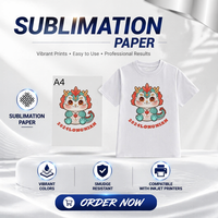 Papier de transfert thermique A4 de haute qualité pour sublimation sur t-shirt