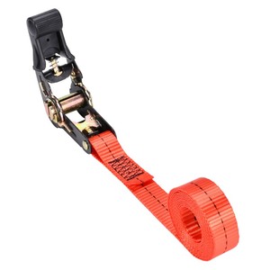 <span class=keywords><strong>Sangle</strong></span> à cliquet de chargement de 25 mm, revêtement <span class=keywords><strong>noir</strong></span>, poignée en caoutchouc, capacité de 800 kg, approuvée TUV GS, ergonomique, pour la fixation de remorques - Product Image 4