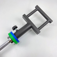 Pegangan Barbell T Bar Row Single Double Handle 2 Inch untuk Peralatan Gym Rumah, Aksesoris Press Landmine