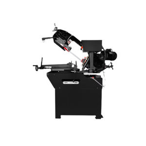 Sierra de cinta manual para cortar metal con motor de tensión y engranajes, fabricada en China, con ángulo ajustable - Product Image 1