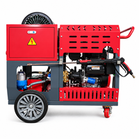 Máquina de Limpieza de Tuberías y Alcantarillado a Gasolina de 2900 PSI