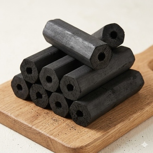 Briquetas de Carbón Vegetal Comprimido HV Foods Ogatan de Bajo Humo para Asar a la Parrilla con Calor Estable y de Larga Duración - Product Image 1