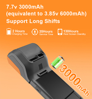 Terminal de point de vente mobile Android intelligent portable de 5,5 pouces avec lecteur de codes-barres et imprimante, machine de paiement R330