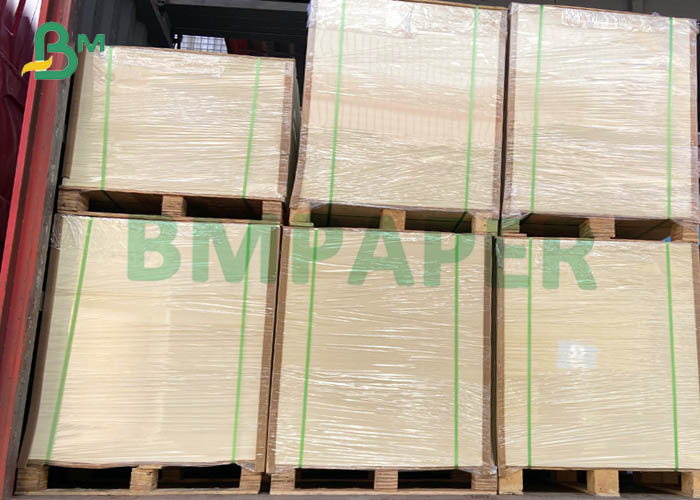 16PTS 20PTS One Side White Kraft Back Cardboard For Boxes 90 X 125cm