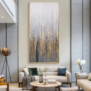 Pintura Moderna de Lujo Estilo Wabi Sabi, Arte Abstracto Hecho a Mano y Personalizado sobre Lienzo, Decoración para el Hogar, Arte con Textura 3D, Pintura Estética Moderna - Product Image 3