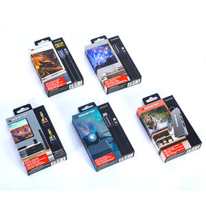 Cartero Postal Paquete de correo de cartón corrugado Logotipo personalizado Buzón negro - Product Image 2