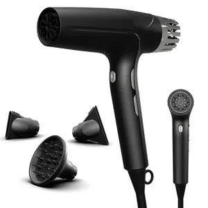 BLDC Hot Sales Negative Ion BLDC Brushless High Speed Hair Dryer With 3 Levels Hairdryer Professional Salon Travel 1800W-2000W