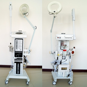 Au-2008A komprehensif 16 dalam 1 alat uap wajah, perangkat eksfoliator Ultrasound Peel Sonic galvanik wajah multifungsi - Product Image 3