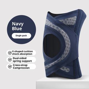 Rodillera Deportiva Delgada y Flexible de Neopreno, Soporte de <span class=keywords><strong>Rodilla</strong></span> Transpirable con Correa Cruzada de Compresión para <span class=keywords><strong>Menisco</strong></span> - Product Image 3
