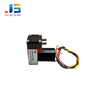 Pompe à vide à diaphragme 12V 24V CC sans balais 4,6 L/min 1,5 Bar sans huile, mini pompe d'aspiration pour table de levage sous vide et manutention du verre