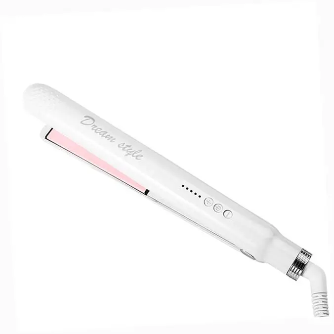 2023 Light Hair Straightener And Curling Iron Hair Styler with Led Digital Display Hair Curler