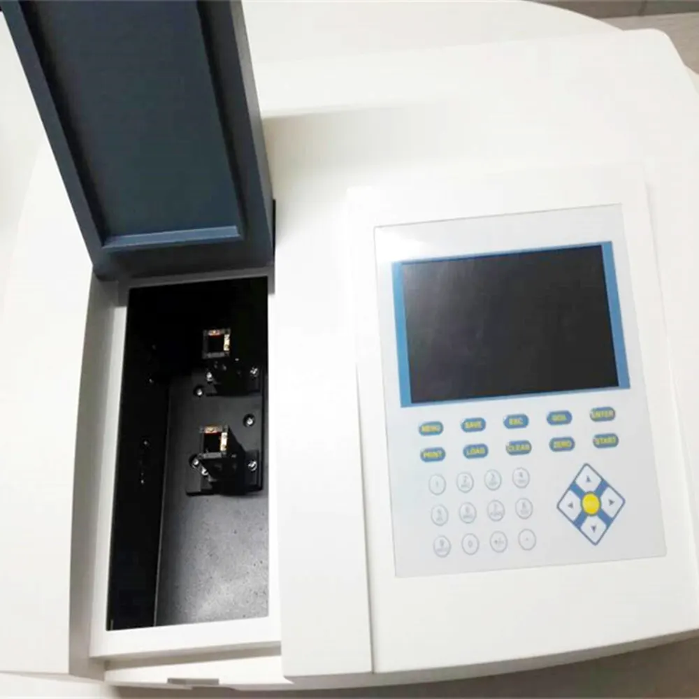 190-1100nm 1,8 нм лабораторный цифровой uv vis спектрофотометр цена с кюветой