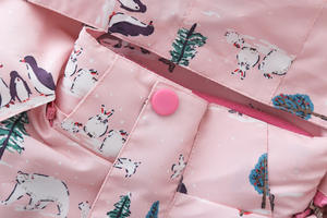 Nuevos Productos al por Mayor en el Mercado Chino, Chaquetas Rosas para Niñas, Ropa Infantil, Abrigos - Product Image 3