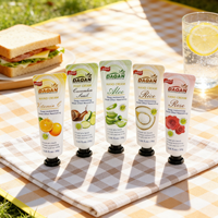 Ensemble de crèmes pour les mains et les pieds DAQAN 30g aux extraits de concombre, riz, escargot, aloe vera, orange, vitamine C et rose
