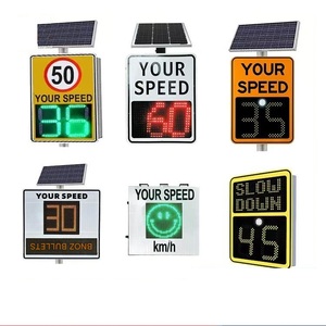 Chất lượng cao nóng bán <span class=keywords><strong>Radar</strong></span> Tốc độ giới hạn dấu hiệu bảng vật liệu nhôm dấu hiệu cảnh báo đường với chi phí - Product Image 2