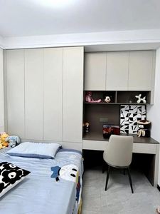 Ensemble de lit plateforme en bois de chêne massif pour chambre à coucher Design moderne personnalisé pour usage domestique - Product Image 4