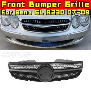 Tiras decorativas para parrilla de coche, rejilla de carreras, parrilla delantera para Mercedes Benz Clase SL R230 2007-2009, accesorios - Product Image 2