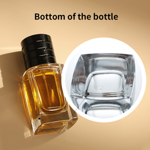 Botellas de Perfume de Cristal Cuadradas Transparentes de 30ml, 50ml y 100ml, Personalizables con Diseño de Superficie, Botellas de Vidrio Vacías para Perfume - Product Image 6