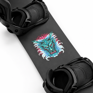 Snow Warrior Black Teal Mask All Mountain Snowboard 154 159 cm Planche de snowboard pour homme uniquement - Product Image 6