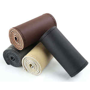 تصميم مخصص عالي الجودة 38 ، 40 ، متاح بنمط رياضي للخياطة اليدوية ، غطاء عالمي من الجلد - Product Image 3