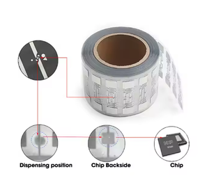 Tag Mini <span class=keywords><strong>Anti</strong></span> Logam Chip Monza R6 Frekuensi <span class=keywords><strong>125kHz</strong></span> yang Dipersonalisasi, <span class=keywords><strong>Label</strong></span>/Stiker <span class=keywords><strong>RFID</strong></span> Cetak Warna Penuh, Kertas Tahan Air - Product Image 6