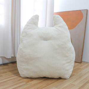 Canapé personnalisé à oreilles de chat pour enfants <span class=keywords><strong>Fauteuil</strong></span> paresseux rempli de mousse avec support de dossier souple Canapé de chambre à coucher rempli de mousse <span class=keywords><strong>Fauteuil</strong></span> paresseux - Product Image 2