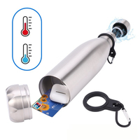Bouteille d'eau isotherme en acier inoxydable 304, écologique, anti-fuite, 750 ml, performance thermique 6-12 heures, stockage à sec
