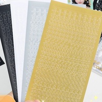 Autocollants décoratifs DIY pour journal, étiquettes adhésives imperméables estampées à chaud avec lettres anglaises, style Ins, pour scrapbooking