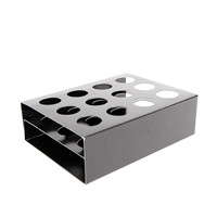 Custom Sized Logo Printed 115mm 120mm Glass Test Tube Holder Paper Display Box