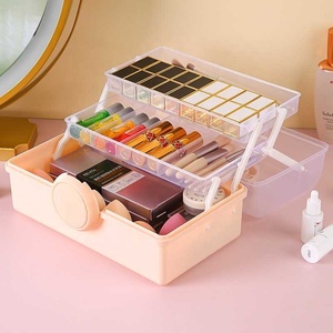 Organizador de Cosméticos, Botiquín Familiar Montado en la Pared, Botiquín de Primeros Auxilios de Gran Capacidad para Niños, Botiquín de Pastillas Pequeño de Varias Capas - Product Image 2