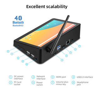 Soyeer Mini Hộp Máy Tính Bảng <span class=keywords><strong>PC</strong></span> 2GB 32GB Rk3326 Quad-Core Cortex A35 Pipo X10RK 10.1 Inch Màn Hình Cảm Ứng <span class=keywords><strong>Android</strong></span> 7.1 Đa Chức Năng <span class=keywords><strong>PC</strong></span> - Product Image 5