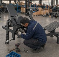 Machine à charge par disques pour fessiers, Extension de hanche, Entraîneur de fessiers, Entraînement de force du bas du corps, Équipement de fitness pour salle de sport