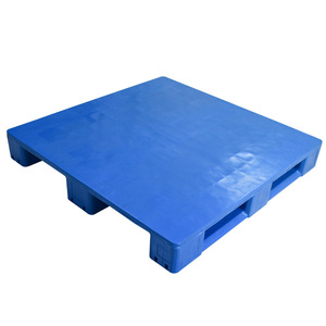 Plastic Pallet 100mm Height 4-Way Entry Single Faced Warehouse Storage Stackable HDPE Material - Product Image 2