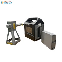 Machine de marquage laser à fibre portable mini pour numéros de châssis de camion, gravure sur métal, 20W 25W MAX