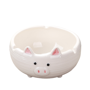 GZYSL - Juego de Ceniceros de Cerámica con Forma de Panda 3D, Bonitos, Portátiles, Ecológicos, Modernos y de Lujo, Redondos y Personalizables para Niñas, Niños, Mujeres y Hombres - Product Image 2