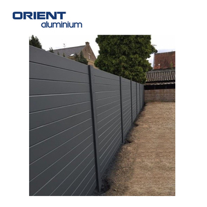 Trang chủ trang trí nhôm trắng hàng rào tùy chỉnh nhôm riêng tư hàng rào Tấm Nhôm hàng rào bài cap - Product Image 6