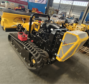 Prezzo di fabbrica Falciatrice cingolata diesel telecomandata per tutti i terreni, <span class=keywords><strong>Trinciaerba</strong></span> a flagelli, Motozappa, Trituratore di rami, Tagliaerba - Product Image 6