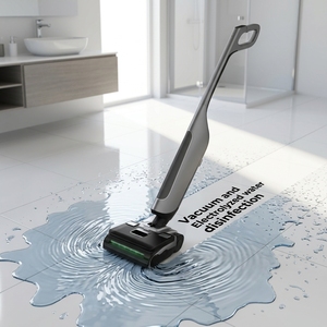 17kPa Suction 220W Brushless Motor Vacuum Cleaner Wet and <b>Dry</b> Floor With Laser Dust Detection Self Cleaning Vacuum Cleaner - Product Image 1
