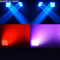Projecteur LED mobile double face haute puissance 500W avec DMX RDM pour DJ, concerts et scènes
