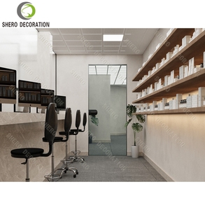 Cosmetics Shop Fitting Display <b>Cabinet</b> Custom Beauty Store Fixture Makeup Showcase Shelves with LED Lighting Design - Product Image 4