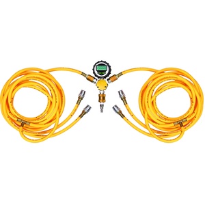 4 maneira pneu inflação deflação sistema pneu calibre com nova válvula deslizante - Product Image 3