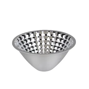 High Quality Downlight Aluminum Multi-Function Stage Flash Parabolic Led Reflector Cup, Spinning Solar Led Reflector