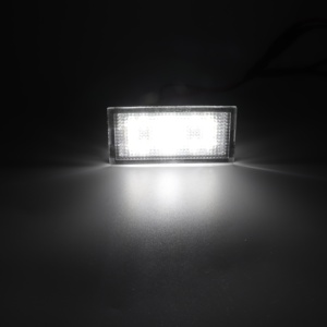Pour <span class=keywords><strong>BMW</strong></span> série 7 E65 E66 berline 2001-2008 pièces automobiles blanc LED numéro <span class=keywords><strong>plaque</strong></span> d'<span class=keywords><strong>immatriculation</strong></span> lumières nouveau sans erreur feu arrière numéro ampoules - Product Image 6
