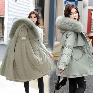 TONGYANG New Cotton Liner Warm Parka giacca impermeabile <span class=keywords><strong>donna</strong></span> Slim cappotto lungo <span class=keywords><strong>donna</strong></span> inverno grande pelliccia Parka con cappuccio <span class=keywords><strong>cappotti</strong></span> - Product Image 3