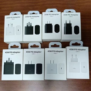 Cargadores <span class=keywords><strong>de</strong></span> Teléfono USB-C <span class=keywords><strong>de</strong></span> 25W 45W, Adaptador <span class=keywords><strong>de</strong></span> Pared para EE. UU. y UE, <span class=keywords><strong>Cargador</strong></span> USB-C <span class=keywords><strong>de</strong></span> Carga Rápida para <span class=keywords><strong>Samsung</strong></span> - Product Image 3